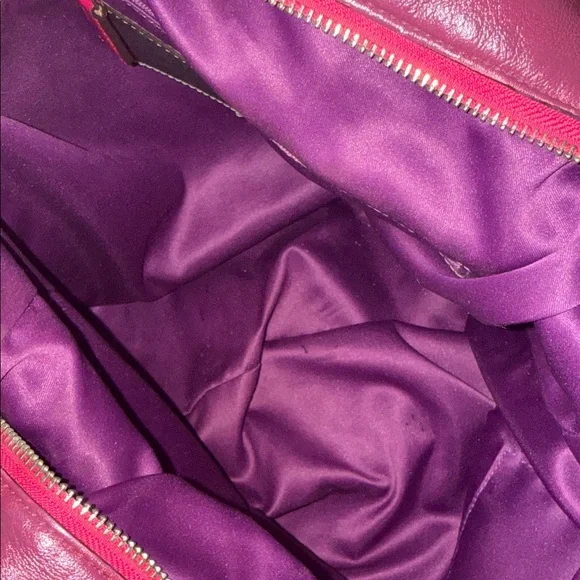 COACH POPPY Pink Leather SHOULDER CROSS BODY Bag AND DUST BAG - Picture 12 of 15